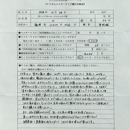 背中の痛み・こわばり・息苦しさ・吐き気...に効いています