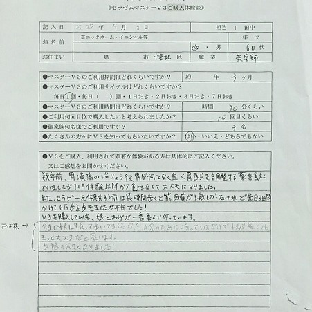 家族で重宝、８０代叔母は杖が要らなくなりました